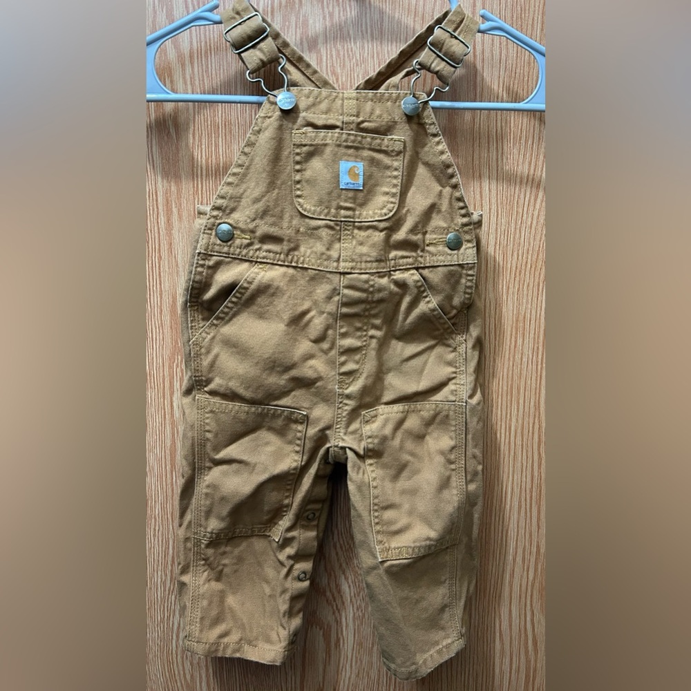 Carhartt Kids Brown Overalls 12 months